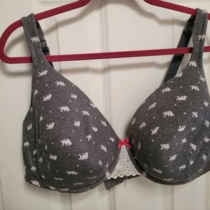 Cacique size 44D  plunge bra